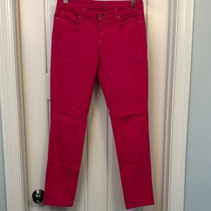 Kate Spade Brooke street pink jeans